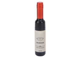 Batom Em Forma De Garrafa De Vinho Alta Pigmentação Hidratante Não Desvanece Brilho Labial Líquido 5ml Laranja