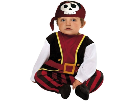 Fato de Bebé  Pirata (Tam: 0-6 meses)