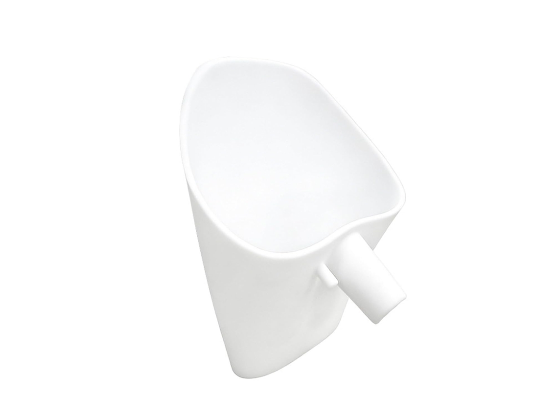 O Funil Ergonômico Para Farinha, Compatível Com Batedeiras, Permite A Transferência Fácil De Ingredientes Sem