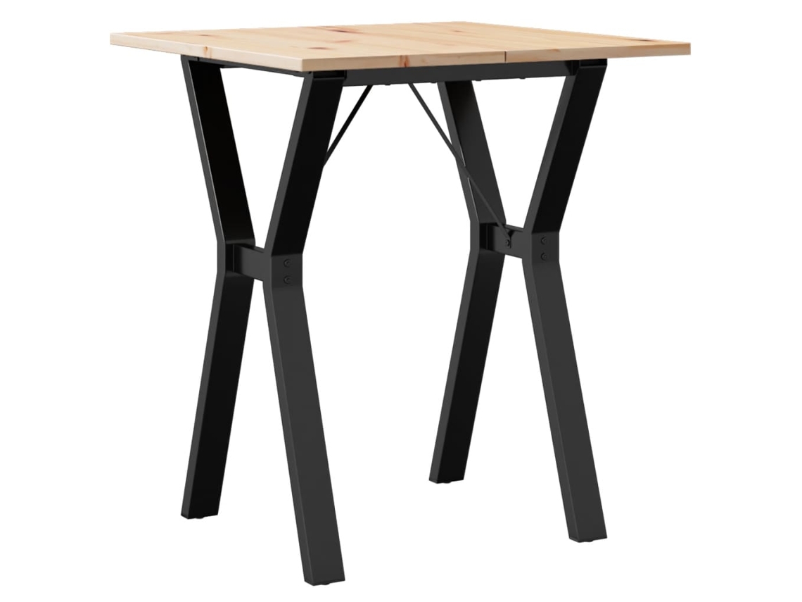 Mesa de jantar VIDAXL Marrom Madeira (70x70x75 cm)