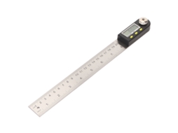 Regla Ángulo Digital 200mm 0-360 Grados Acero Inoxidable Función Bloqueo Herramienta Medir Ángulos Carpintería Diy