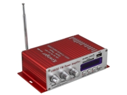 Amplificador Estéreo Automotivo Kentiger Hy-400 Hi-fi Com Rádio, Alto-falante Mp3, Fm E Tela Lcd Para Som Automotivo.
