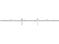 Sliding Door Hardware Kit, Sliding Door Hardware Kits Vidaxl (200 Cm)