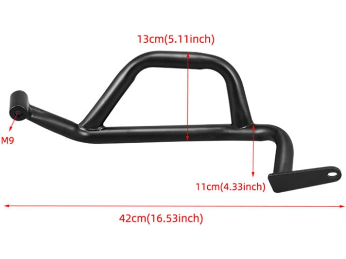 Bagageiro Robusto com Design Vazado para Tenere 700 Xtz700 2019 2025, Que Otimiza o Espaço de Armazenamento. SFUSHOS