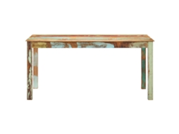 Mesa de Jantar 160x80x76 Cm Madeira Recuperada Maciça MAISON EXCLUSIVE