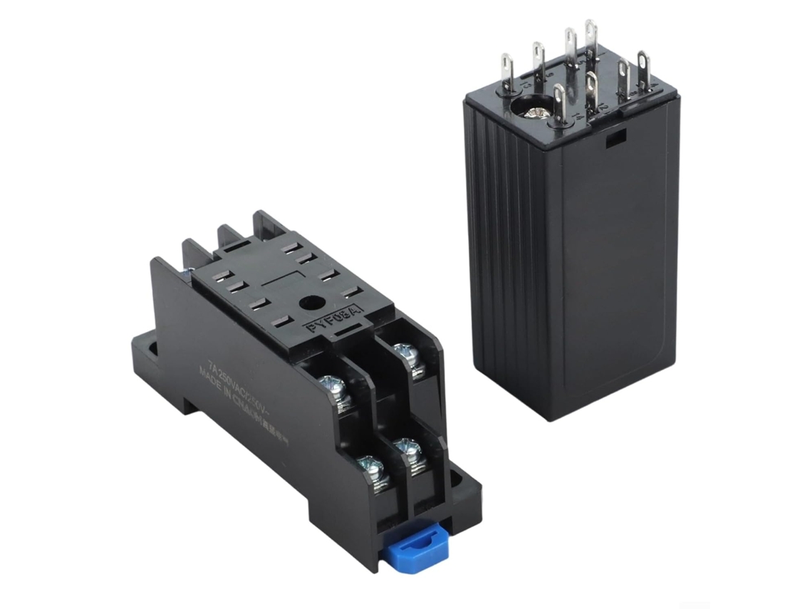 Relé Temporizador De 220 V Com Display Digital Alto Desempenho Para