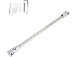 Suporte De Metal Para Braço Chuveiro Com Parafuso E Almofada Plástico, Estabilizador Sólido Para Box De Vidro 8a 12mm