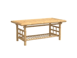 Coffee Table, Coffee Tables Vidaxl Marrom Bambu (110 X 55 X 45 Cm)