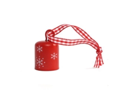 Sinoletes Vermelhos Pequenos com Fita de Floco de Neve, LAXISCREED
