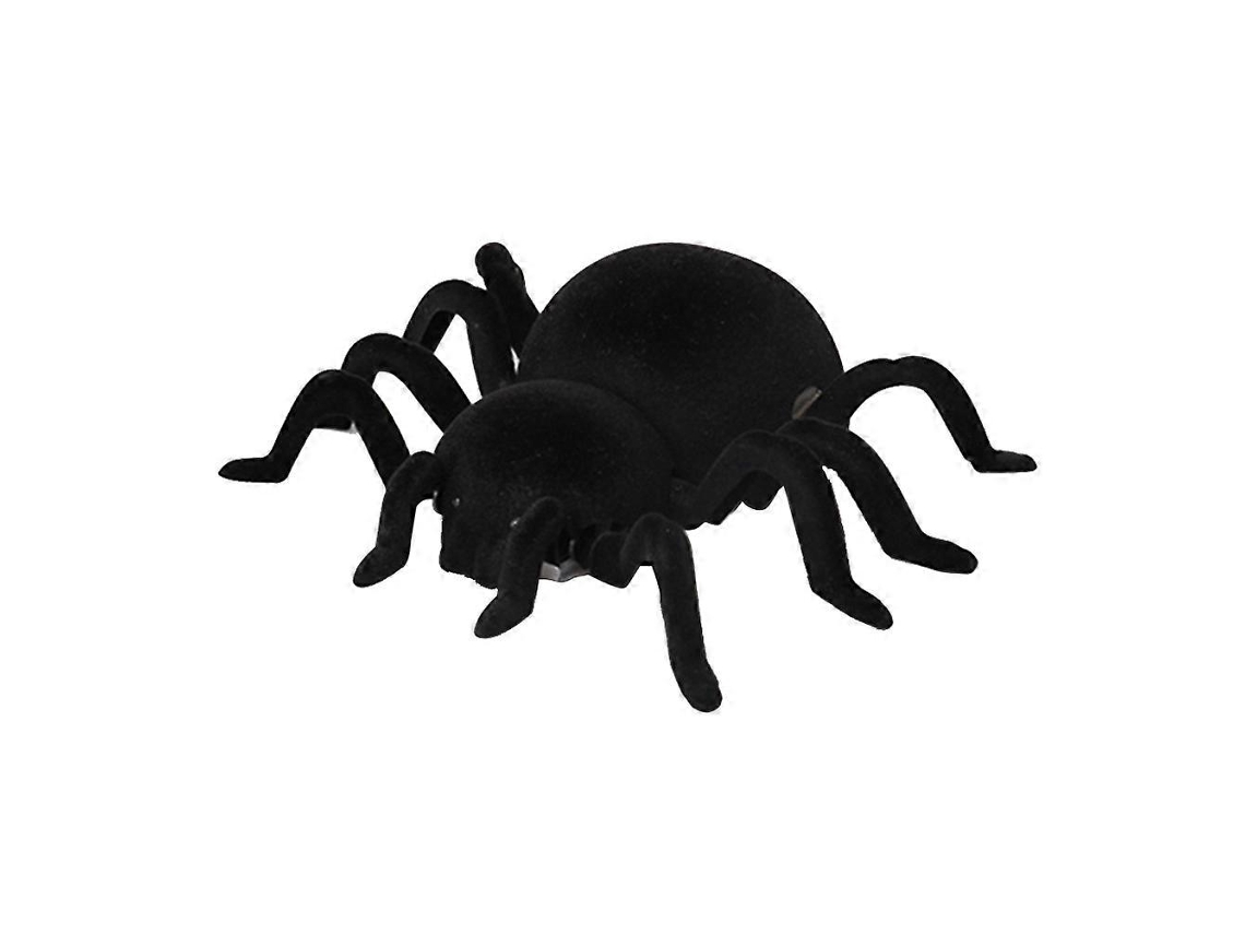 Brinquedo De Escalada Rc, Simulação De Aranha Tarântula Eletrônica Peluda, Brinquedo De Halloween, Presente Para Crianças Ly Ebike (preto)