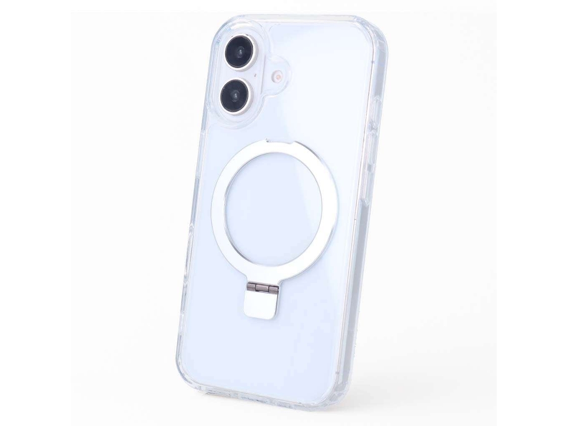Capa Transparente com Magsafe Ring para Iphone 16 Plus LA CASA DE LAS CARCASAS
