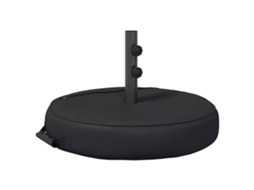 Vidaxl Base De Guarda-sol De Patio 60 X 60 Cm Aço Preto