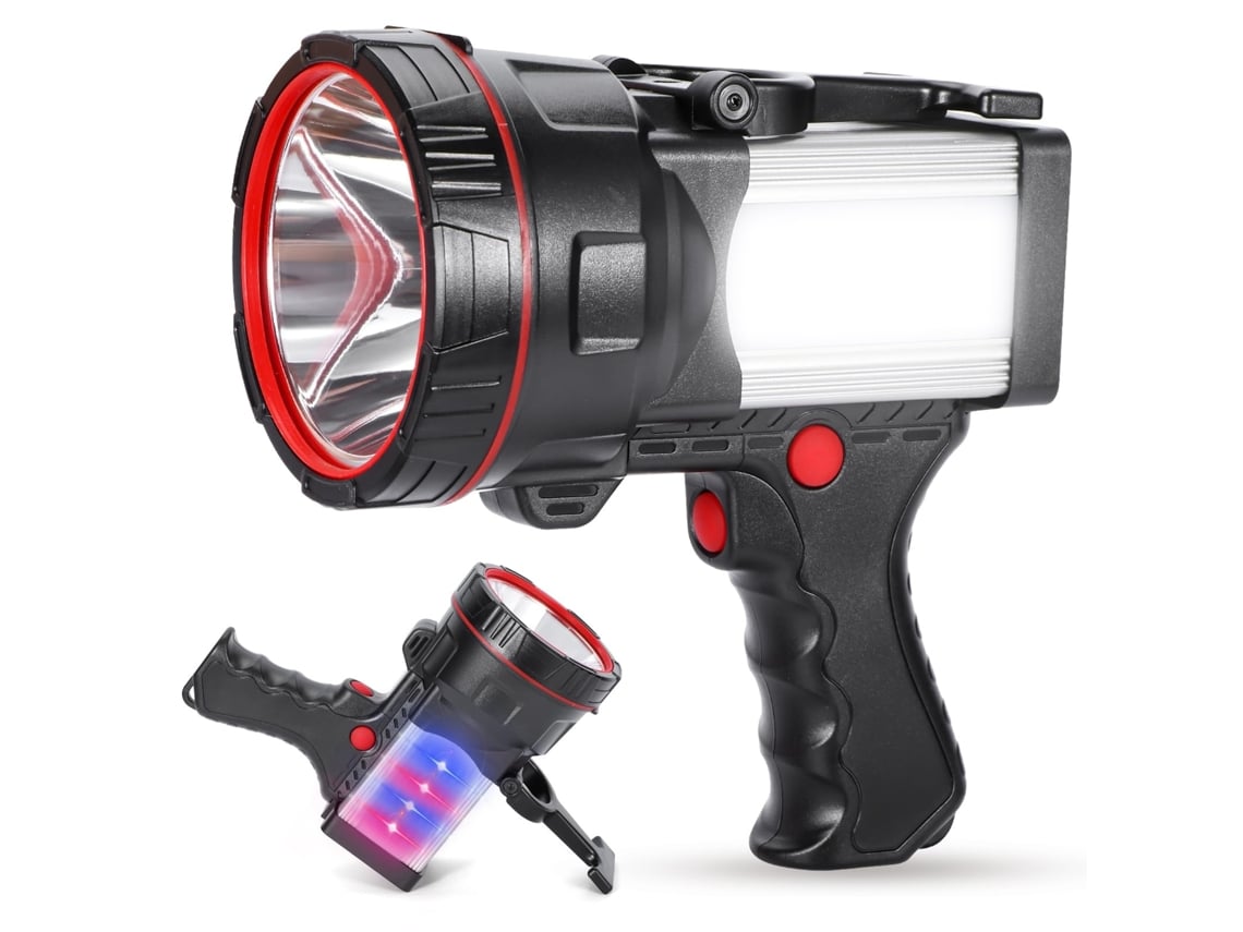 Elysve Lanterna Led, Recarregável, Luz Lateral