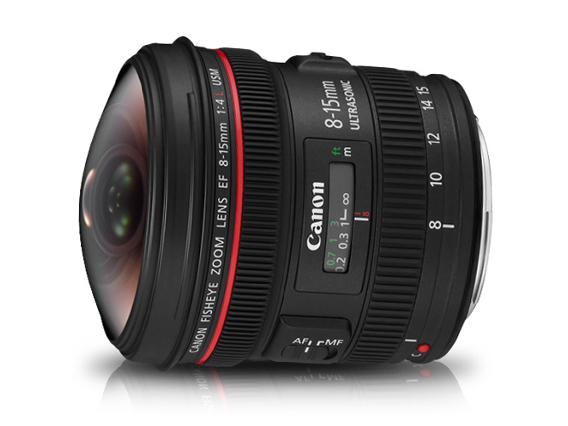 Objetiva CANON EF 815mm 4L USM Fisheye (Encaixe Canon EF Abertura