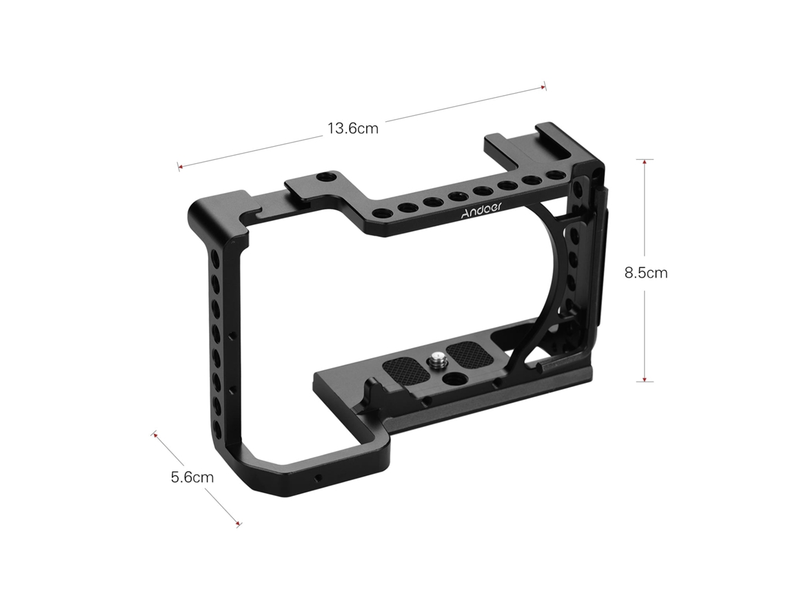 2026 caja Metálica para Cámara Dslr com Acessórios: Kit de Gaiola, Alça e Suporte para Rig de Câmara