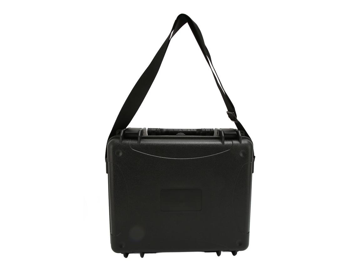 Drone Carrying Case Hard Shell Black Waterproof Scratch Resistant Flip Lock Large Capacity Drone Travel Shoulder Case For Air 3 Drone Accessories