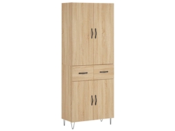 Highboard, Highboards Vidaxl Marrom Madeira Processada (n/a)