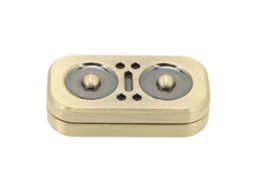 Mali brinquedo Fidget Slider Coruja Magnético Metal Alivio Estresse Push Card Tdah Ouro