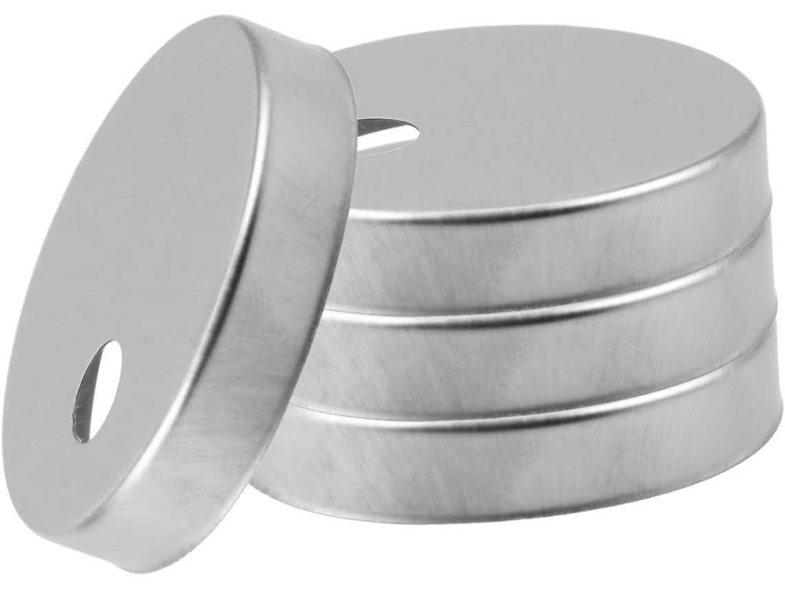 Nuobesty Tampas Decorativas Fusos De Assento Sanitário Em Aço Inoxidável 45mm 2-pares Acessórios Banheiro