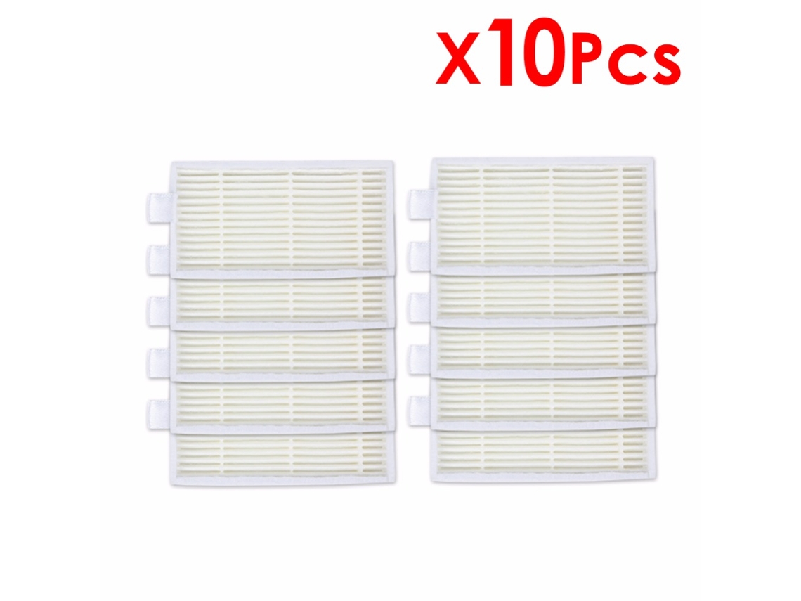 10 peças para filtro ariete hepa briciola 2711 profimaster para easyhome 2712 2713 2717 robô para aspirador de pó hofer filtro hepa