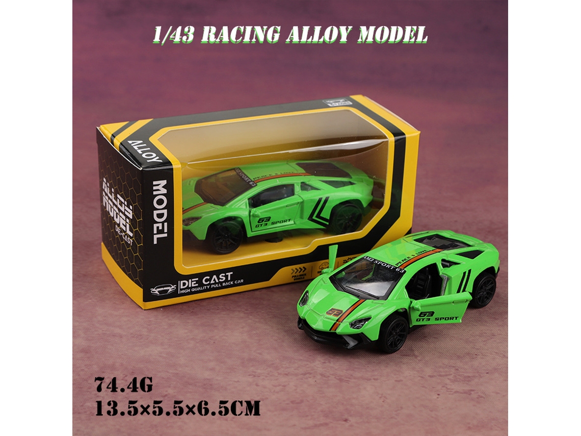 Miniaturas de Carros Fundidos em Metal, Carros de Brinquedo para Crianças MDUG