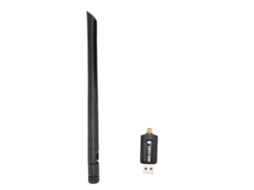 Adaptador Wi-fi Usb 3.0 Dual Banda 2,5g 5g Rotación 360° Para Hogar Y Viajes