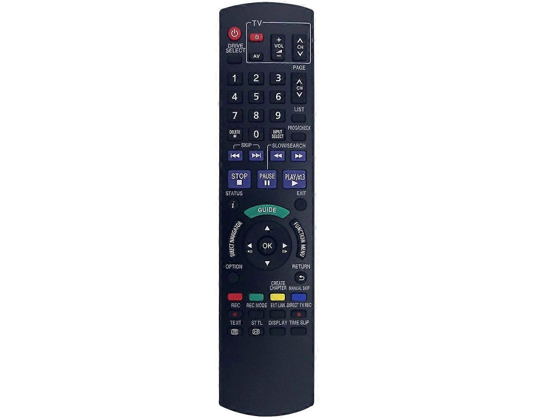 Comando À Distância De Substituição Para N2qayb000336 Panasonic Dvd Recorder N2qayb000336