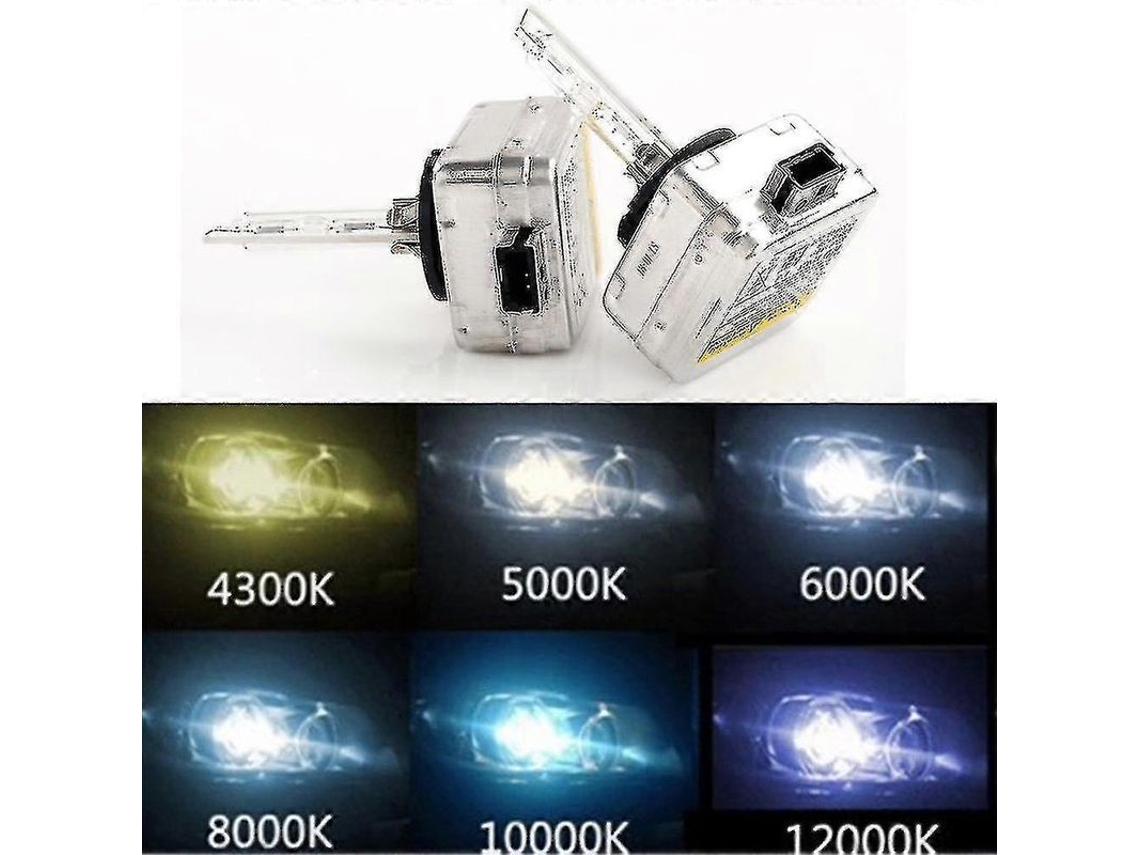 2026altiro-1 Par De Lâmpadas Hid Xenon D1s D1c 4300k-12000k Para Carros E Motos 12v 35w 6000