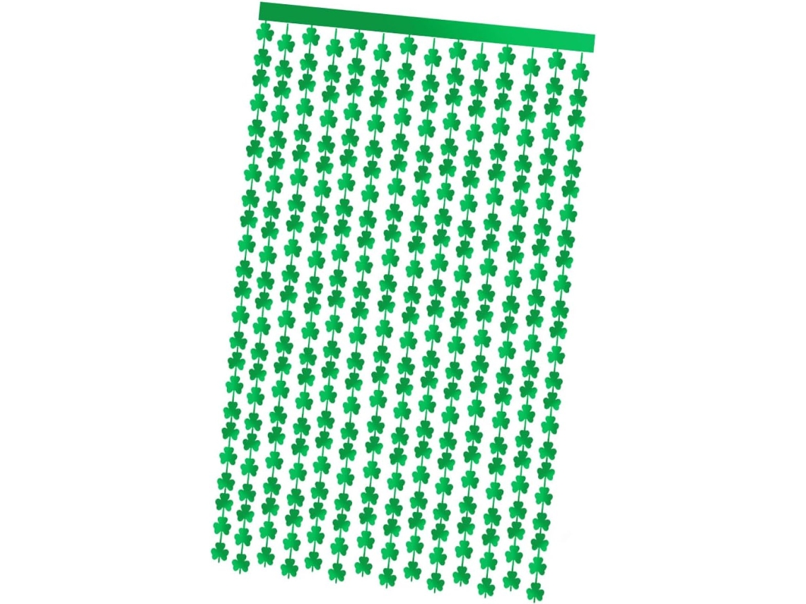 Cortina Decorativa Porta Patrício 1 Unidade Pvc Fácil Pendurar Escritório Tema Dia Casa GOKOCO