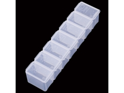 Mini Porta Comprimidos Portátil, Estojo Para Comprimidos De 7 Dias, Recipiente Medicamentos Viagem E Uso Doméstico, Bolso Semanal Aquaforge