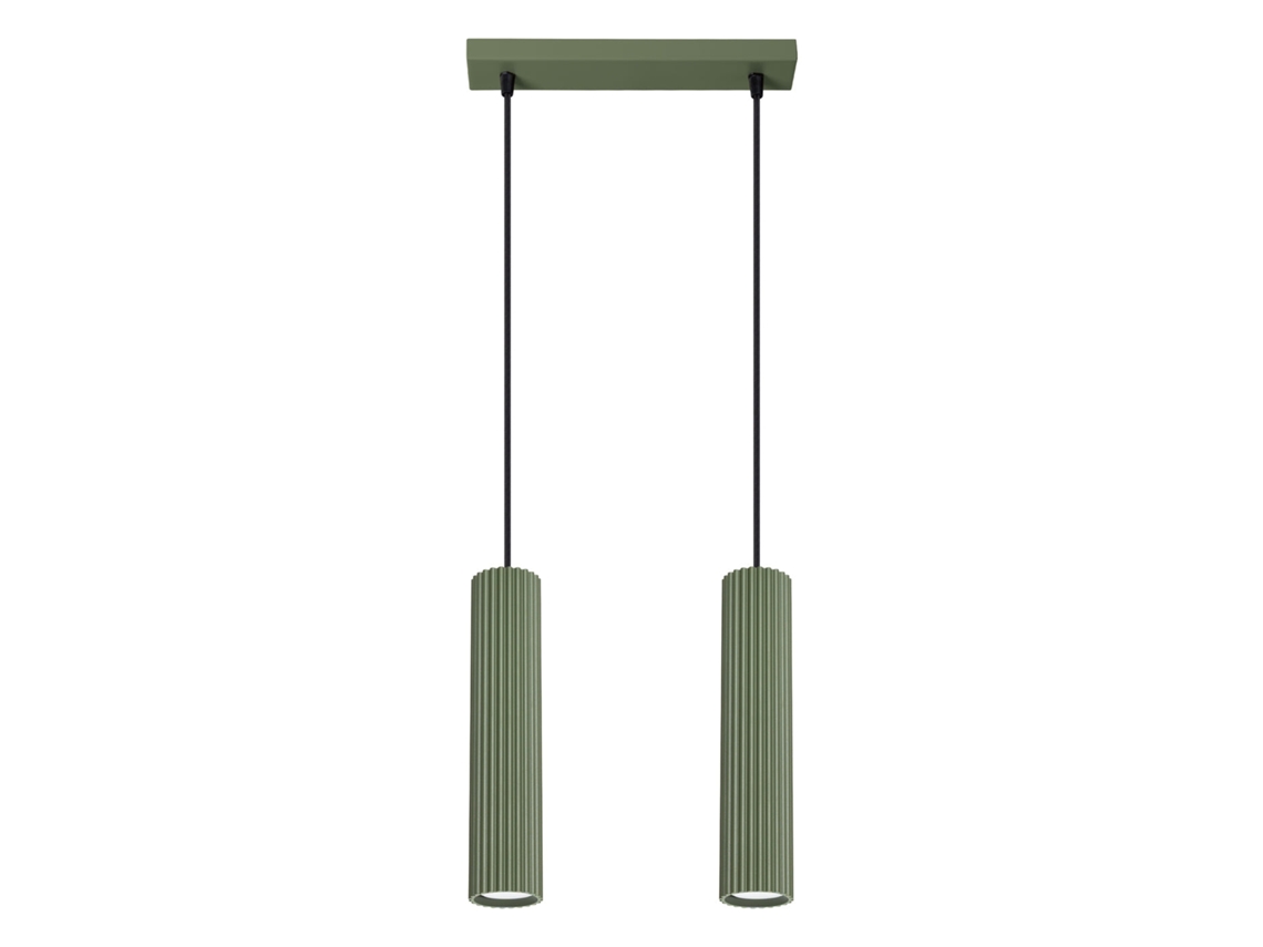 Sollux Sl.1612 Karbon Lámpara Colgante 2 Verde Oliva