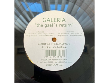 Vinil The Gaels Return Espirito