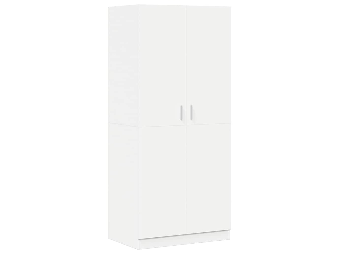Roupeiro 80x52x180 Cm Derivados da Madeira Branco MAISON EXCLUSIVE