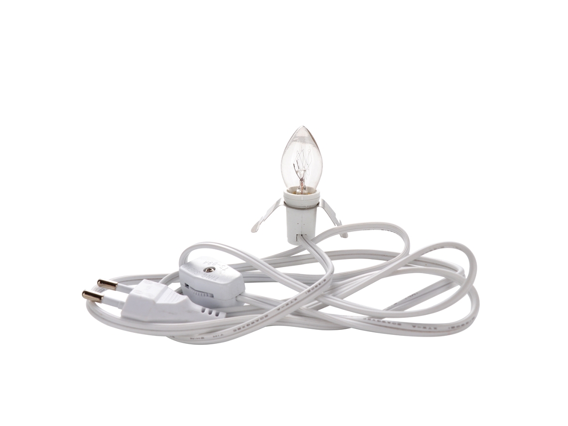 Lâmpada Decorativa Multiescena Com Plugue Ue 1.5m
