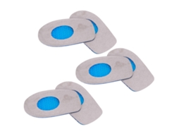 Laxiscreed Insole Elevador De Silicone Macio, 3 Pares Para Conforto E Crescimento Diário