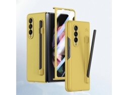 Capa De Celular Em Policarbonato Com Toque Aveludado E Caneta/estojo Para Samsung Galaxy Z Fold3 Com Caneta Integrada.