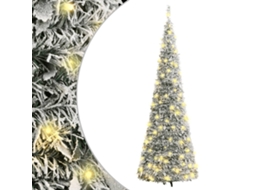 Árvore de natal artificial VIDAXL Branco