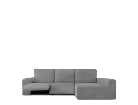 Capa para Sofá Chaise Longue Direta Bielástica EYSA (360 x 180 x 120 - Algodão - Cinzento)
