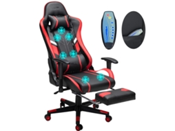 Cadeira De Escritã³rio, Design Ergonã´mico, Altura Ajustã¡vel, Preto Vermelho Oem