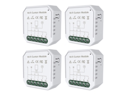Módulo De Interruptor De Cortina Inteligente Wifi Tuya, Adaptado Para Retrofit De Casa Inteligente, Com Controle De Ligar E Desligar Conveniente.