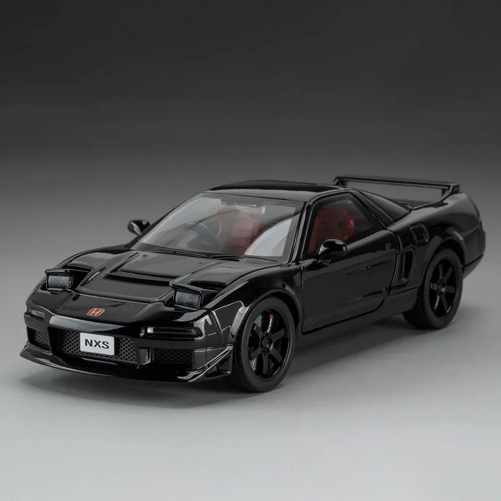 (nsx Preto) 1:32 - Miniatura De Carro Esportivo - Fundição Em Metal - Portas Que Abrem