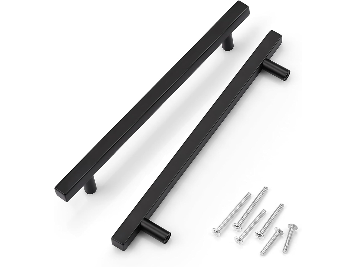 Armário de Cozinha Quadrado Preto 12 7 2 1, Aço Inoxidável, Robusto