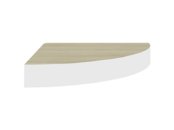 Wall Corner Shelf, Wall Corner Shelves Vidaxl Marrom Mdf (35 X 35 X 3.8 Cm)