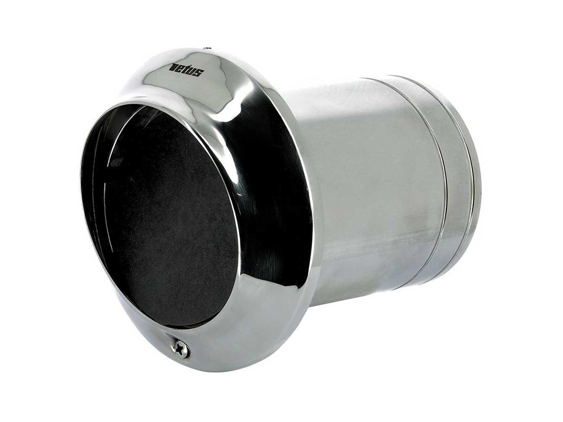 Saída Do Casco de Exaustão com Válvula Trcsv Prateado 40 Mmvetus