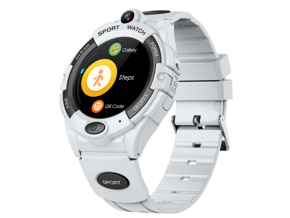 (branco) Relógio Smart Esportivo Impermeável Ip67 De 1,28 Polegadas