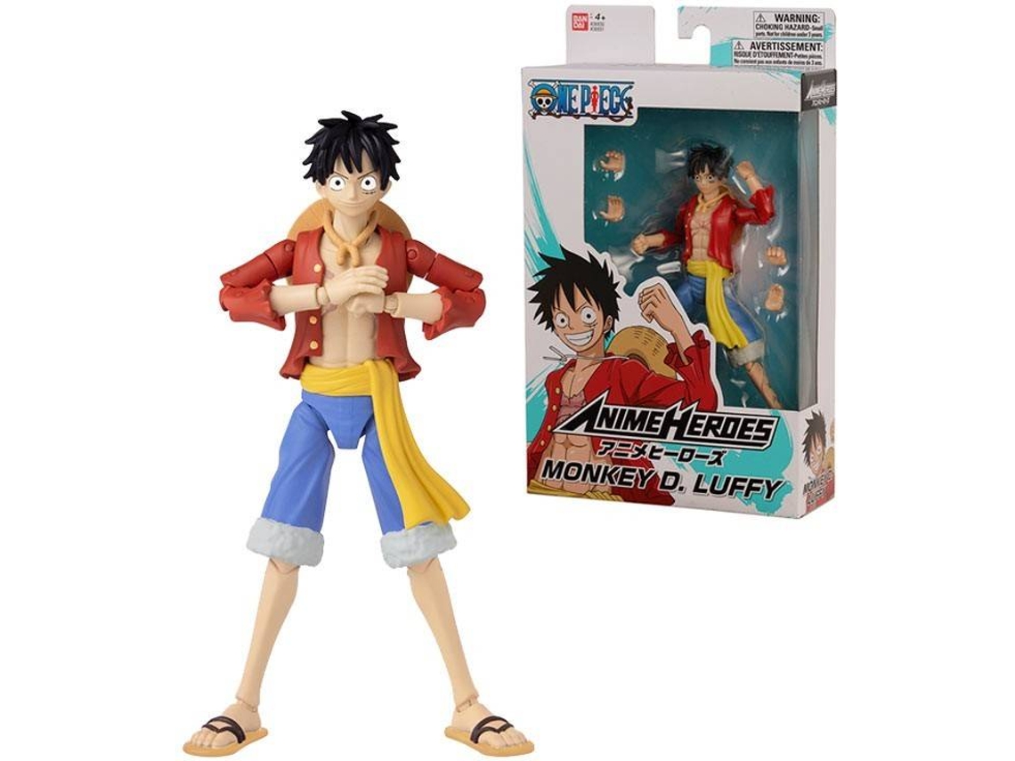 Figura BANDAI Anime Heroes One Piece Luffy (Idade Mínima: 4 Anos