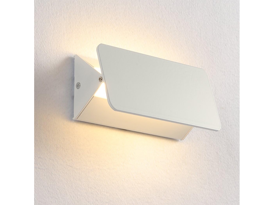 Aplique Triangular Led 5w Alumínio, Para Interior Moderno