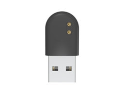 Aetheria carregador Usb Mini para Xiaomi Mi Band 7 6 5 Mini Nfc Portátil Plug And Play Preto
