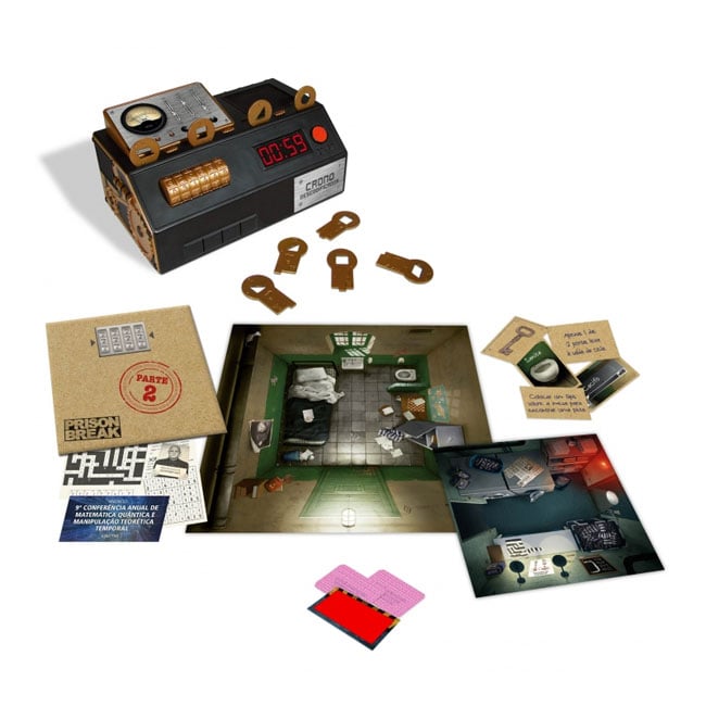 Jogo de Tabuleiro CONCENTRA Escape Room