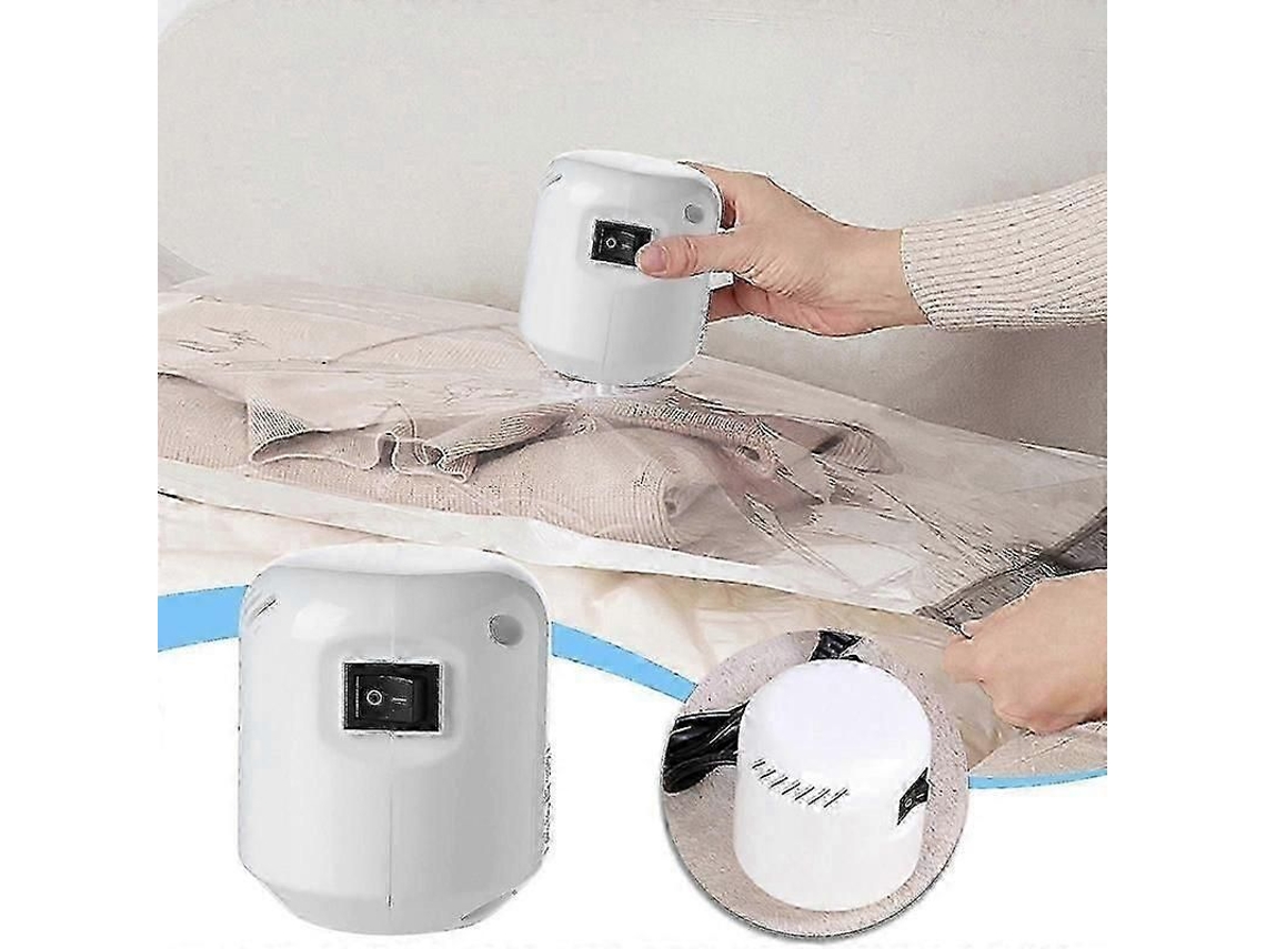 Bomba De Vácuo Para Sacos Armazenamento Roupas E Colchões